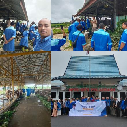 kunjungan studi tiru pengelolaan hewan ternak unggul dan ketahanan pangan 